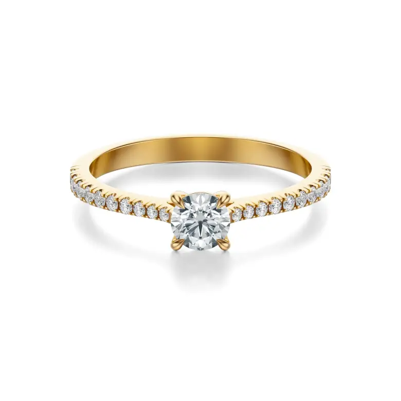 Pierścionek zaręczynowy z diamentami AJPZ_104